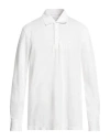 Malo Man Polo Shirt White Size 48 Cotton