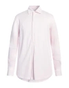 Malo Man Shirt Light Pink Size 44 Cotton