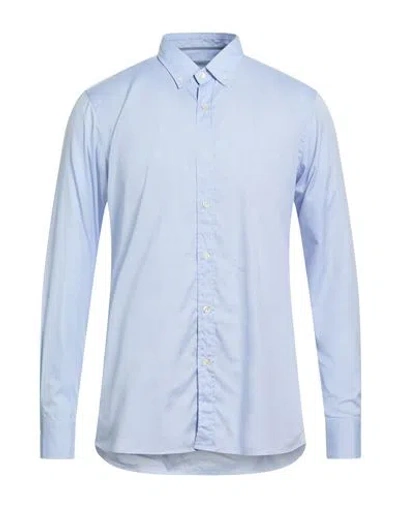 Malo Man Shirt Sky Blue Size 17 Cotton