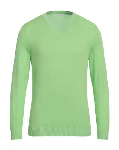 Malo Man Sweater Acid Green Size 42 Cotton