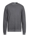 Malo Man Sweater Charcoal Size 46 Virgin Wool