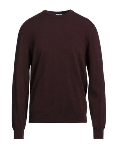 Malo Man Sweater Chocolate Brown Size 44 Cashmere