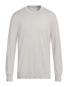 Malo Man Sweater Dove Grey Size 44 Cotton