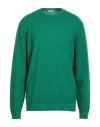 Malo Man Sweater Emerald Green Size 46 Virgin Wool