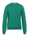 Malo Man Sweater Green Size 42 Virgin Wool In Green