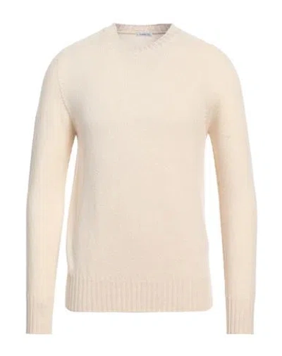 MALO MALO MAN SWEATER IVORY SIZE 38 CASHMERE