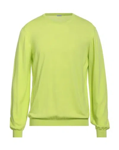 Malo Man Sweater Light Green Size 44 Virgin Wool
