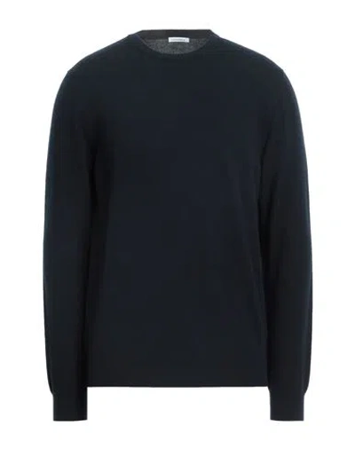 Malo Man Sweater Midnight Blue Size 38 Cashmere In Blue