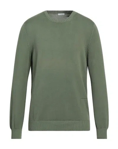 Malo Man Sweater Military Green Size 44 Cotton