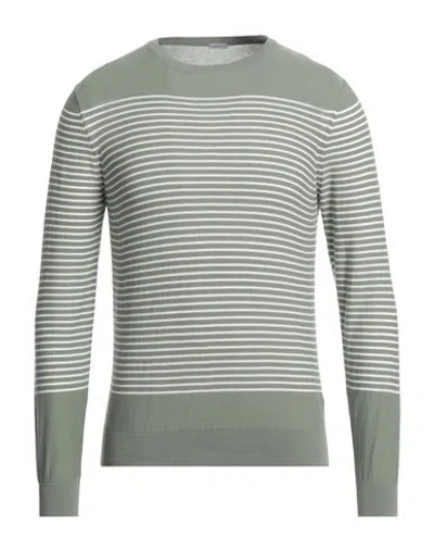 Malo Man Sweater Military Green Size 46 Cotton