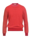 Malo Man Sweater Red Size Onesize Cashmere In Multi