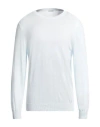 Malo Man Sweater Sky Blue Size 44 Cotton