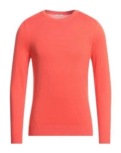 Malo Man Sweater Tomato Red Size 44 Cotton