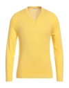 Malo Man Sweater Yellow Size 44 Cotton