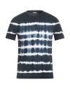Malo Man T-shirt Midnight Blue Size 36 Cotton, Elastane