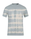 Malo Tie-dye Pattern T-shirt In Blue