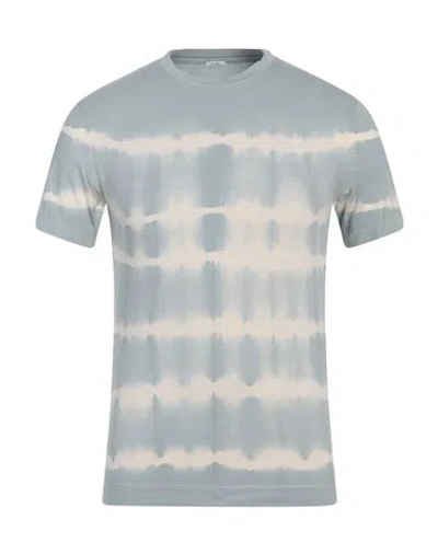 Malo Tie-dye Pattern T-shirt In Blue