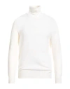 Malo Man Turtleneck Off White Size 42 Cashmere