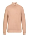 Malo Man Turtleneck Sand Size 42 Virgin Wool