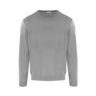Pre-owned Malo Men Smokey Gray Pullover Cashmere Round Neck Long Sleeves Casual Sweatshirt