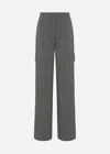 MALO WOOL AND CASHMERE CARGO TROUSERS