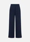 Malo Straight Trousers In Cotton, Linen And Tencel