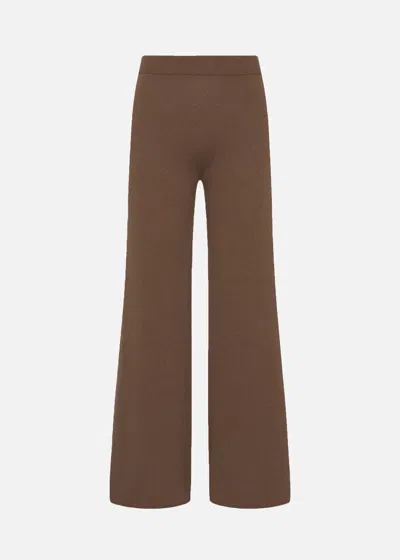 Malo Pantalone In Cashmere In Brown