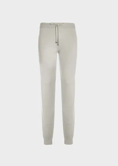 Malo Pantalone In Cashmere In Gray