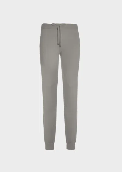 Malo Pantalone In Cashmere In Gray