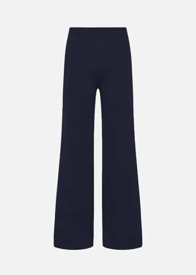 Malo Pantalone In Cashmere In Blue