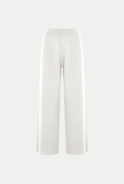 Malo Pantalone In Cotone In White