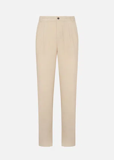 Malo Pantalone In Cotone E Cashmere