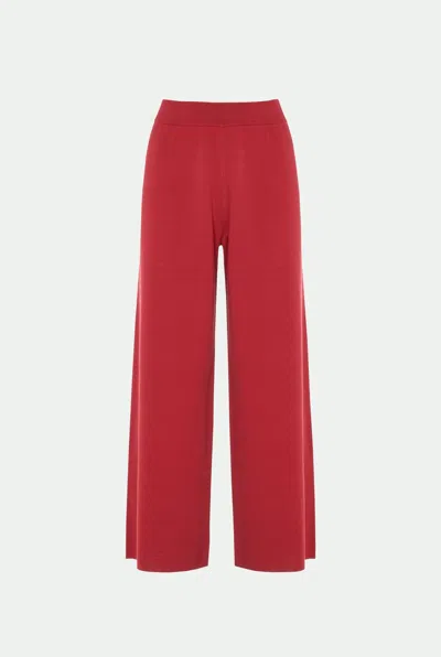 Malo Pantalone In Cotone Makò In Red