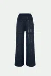 Malo Makò Cotton Trousers In Blue