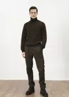Malo Pantalone In Cotone Stretch In Multi