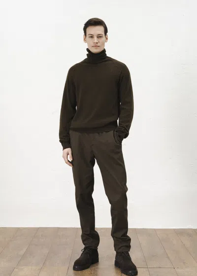 Malo Pantalone In Cotone Stretch In Multi