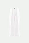Malo Pantalone In Cotone Stretch In White
