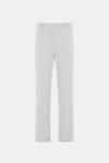 Malo Stretch Cotton Trousers In White