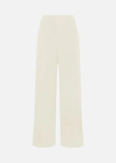 Malo Pantalone In Cotone Stretch In Neutral