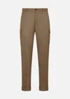 Malo Pantalone Cargo In Misto Cotone