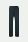 Malo Pantalone In Cotone Stretch In Blue