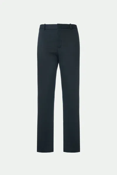 Malo Pantalone In Cotone Stretch In Blue