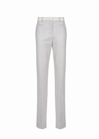 Malo Pantalone In Lana Vergine In Gray