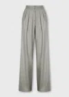 Malo Pantalone In Misto Lana Vergine In Gray