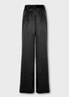 Malo Pantalone In Raso In Black