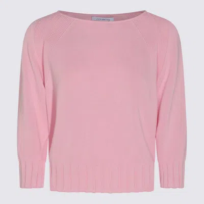 Malo Pink Cotton Knitwear