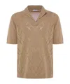 Malo Polo In Cotone In Beige