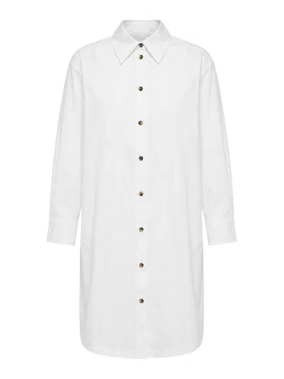 Malo Polo Dress In White