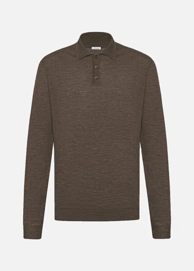 Malo Polo In Cashmere E Seta In Gray