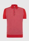 MALO COTTON KNITTED POLO